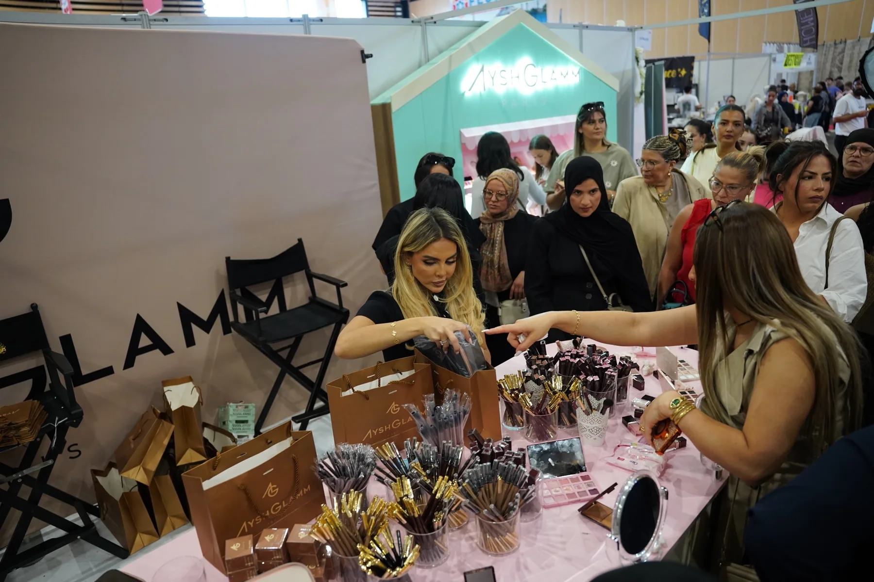 Stand de bijoux et d'accessoires