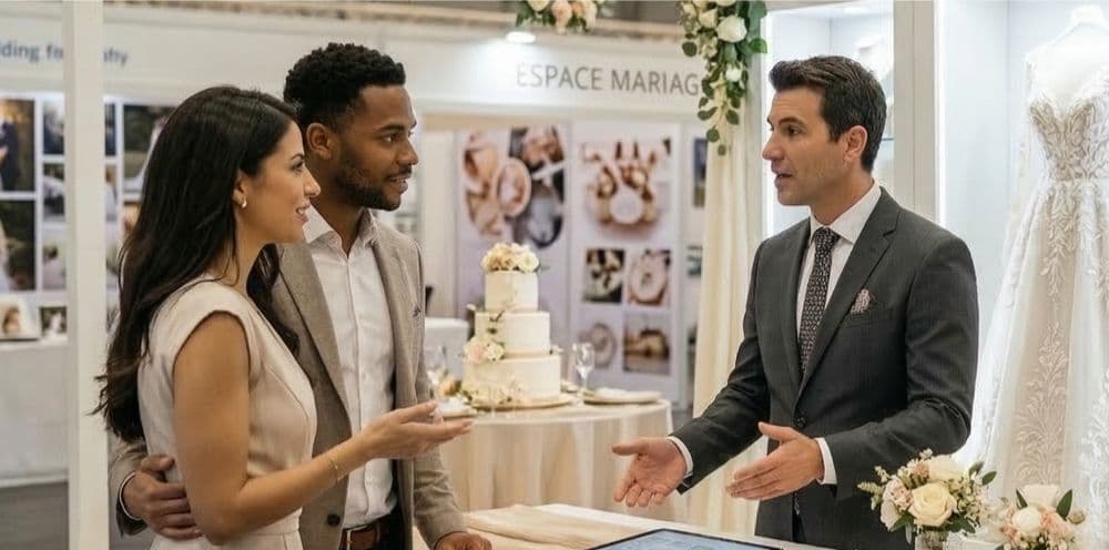L'espace mariage du salon